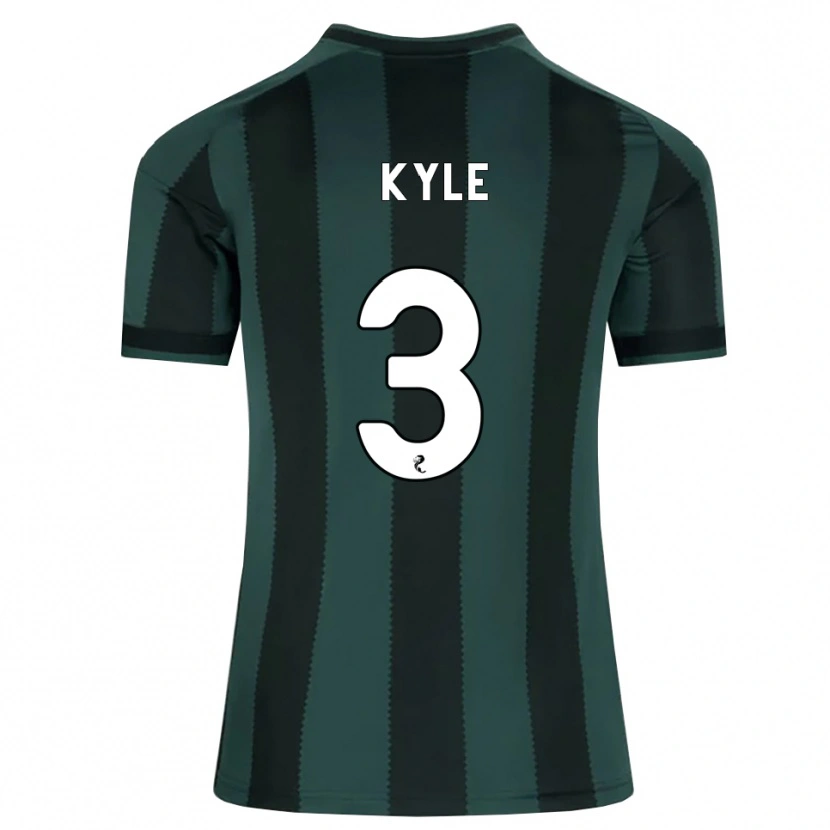 Danxen Homem Camisola Andrew Kyle #3 Cinza Ardósia Escuro Preto Alternativa 2026/27 Camisa