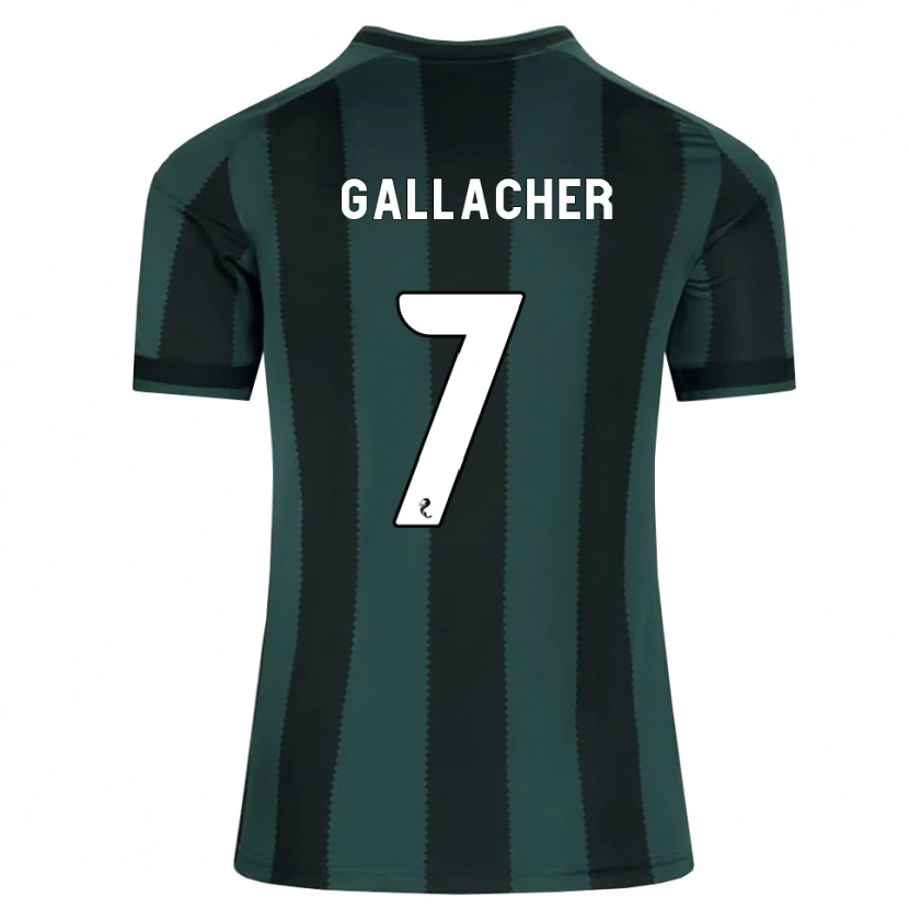 Danxen Homem Camisola Amy Gallacher #7 Cinza Ardósia Escuro Preto Alternativa 2026/27 Camisa