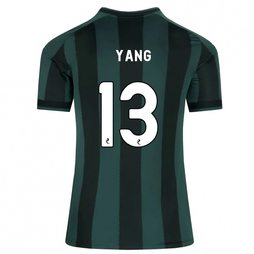 Danxen Homem Camisola Hyun-Jun Yang #13 Cinza Ardósia Escuro Preto Alternativa 2026/27 Camisa