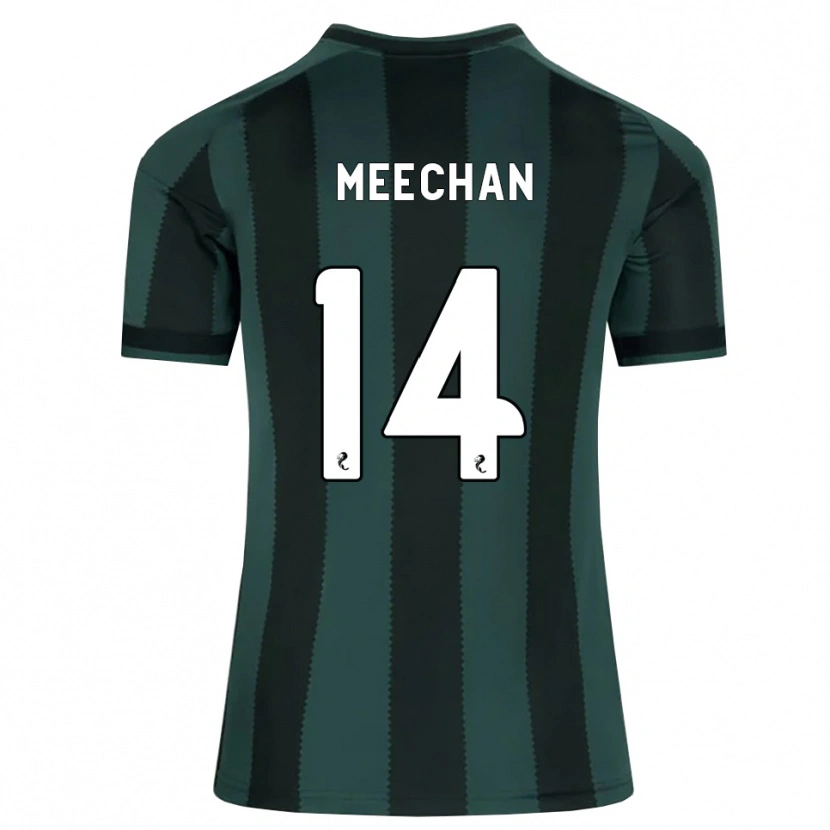 Danxen Homem Camisola Nathan Meechan #14 Cinza Ardósia Escuro Preto Alternativa 2026/27 Camisa