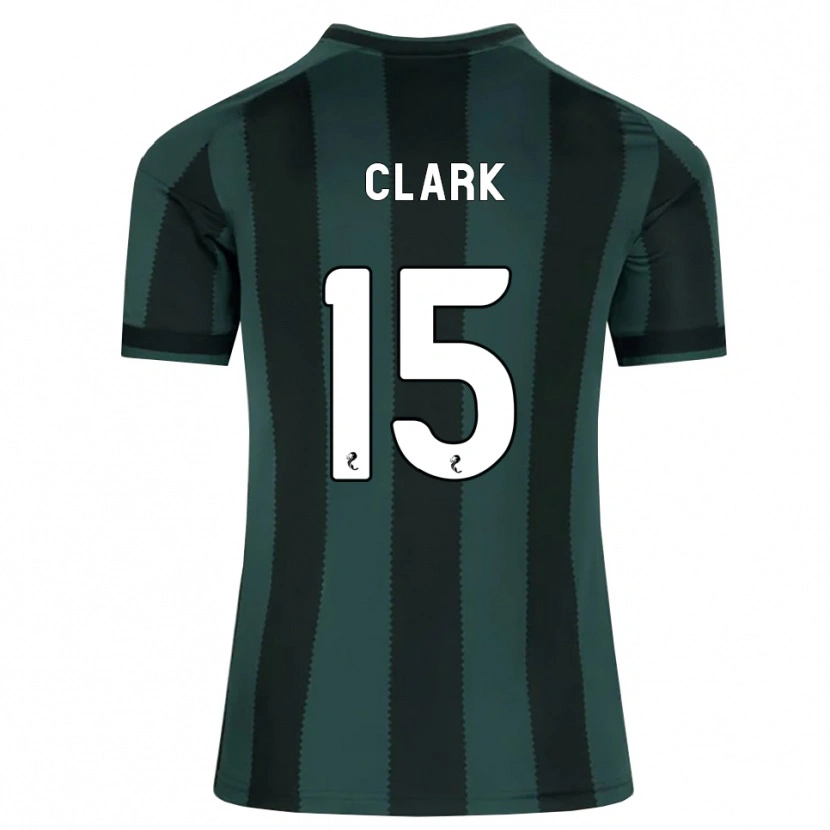 Danxen Homem Camisola Kelly Clark #15 Cinza Ardósia Escuro Preto Alternativa 2026/27 Camisa