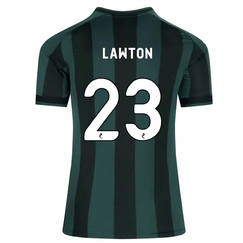 Danxen Homem Camisola Emma Lawton #23 Cinza Ardósia Escuro Preto Alternativa 2026/27 Camisa