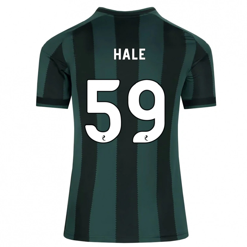 Danxen Homem Camisola Finlay Hale #59 Cinza Ardósia Escuro Preto Alternativa 2026/27 Camisa