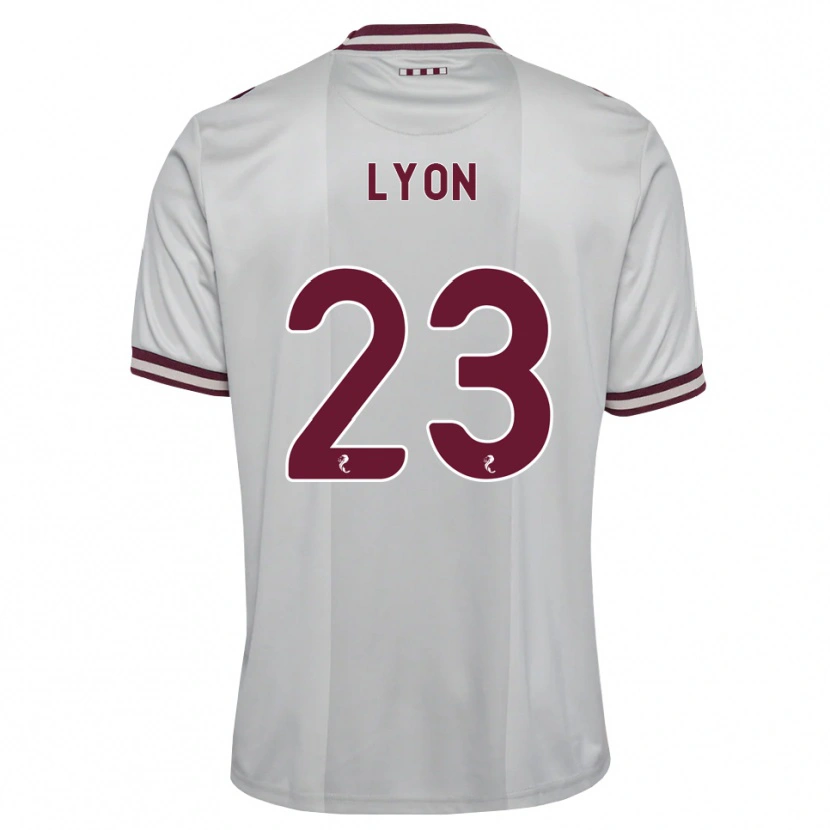 Danxen Homem Camisola Jack Lyon #23 Branco Borgonha Alternativa 2026/27 Camisa