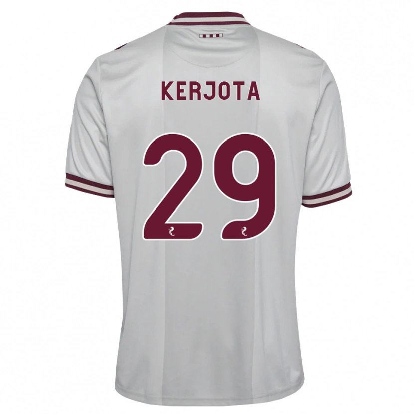 Danxen Homem Camisola Sabah Kerjota #29 Branco Borgonha Alternativa 2026/27 Camisa