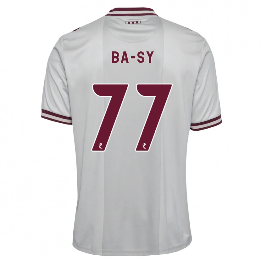 Danxen Homem Camisola Amadou Ba-Sy #77 Branco Borgonha Alternativa 2026/27 Camisa