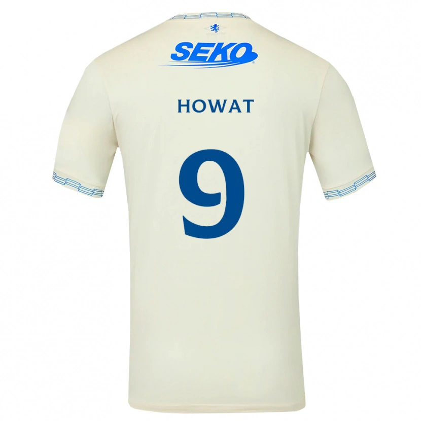 Danxen Homem Camisola Kirsty Howat #9 Azul Céu Profundo Branco Alternativa 2026/27 Camisa