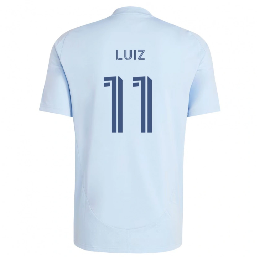 Danxen Homem Camisola André Luiz #11 Azul Claro Cinza Claro Principal 2026/27 Camisa