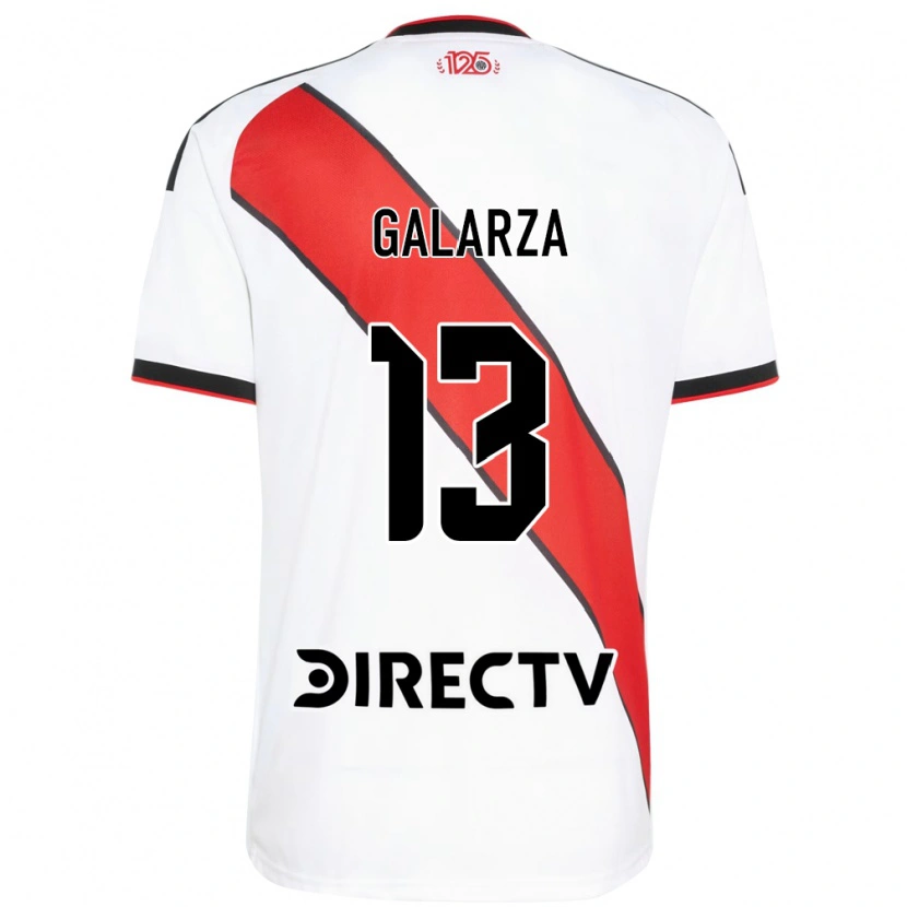 Danxen Mulher Camisola Tomás Galarza #13 Vermelho Branco Preto Principal 2026/27 Camisa