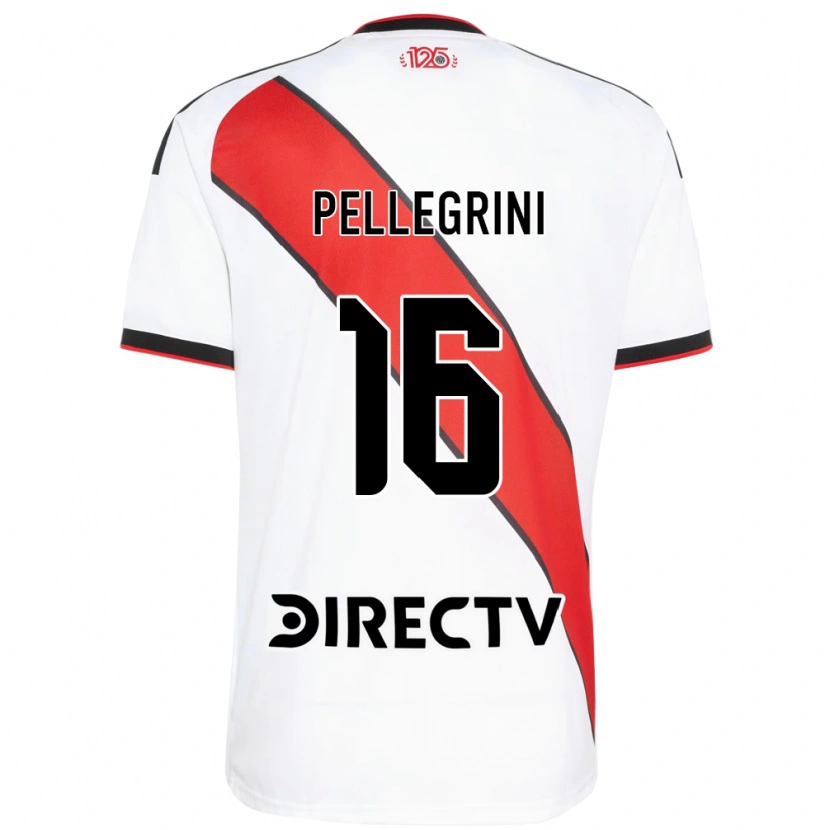 Danxen Mulher Camisola Thiago Pellegrini #16 Vermelho Branco Preto Principal 2026/27 Camisa