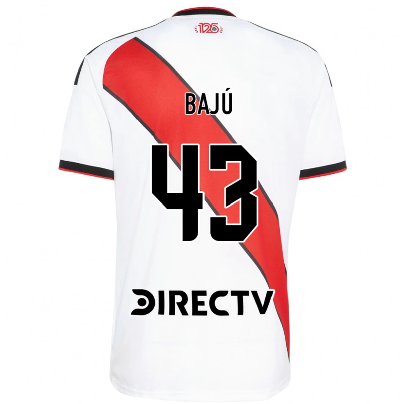 Danxen Mulher Camisola Lisandro Bajú #43 Vermelho Branco Preto Principal 2026/27 Camisa