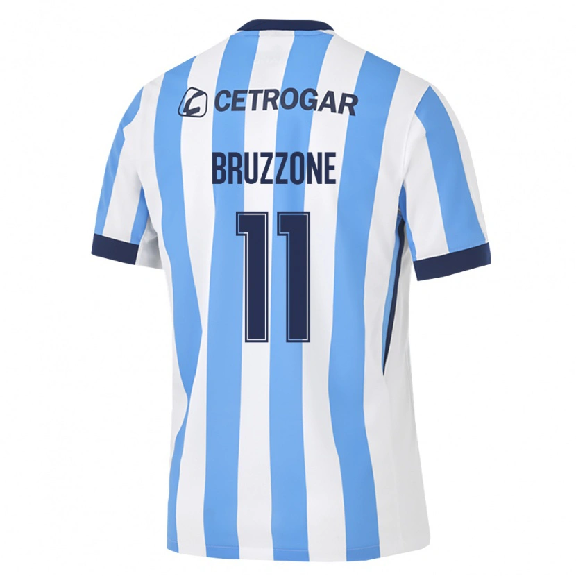 Danxen Mulher Camisola Vanina Bruzzone #11 Azul Claro Branco Preto Principal 2026/27 Camisa