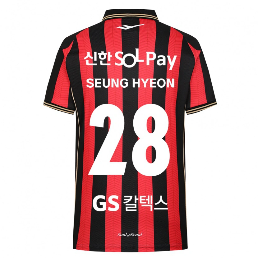 Danxen Mulher Camisola Seung-Hyeon Yang #28 Vermelho Branco Preto Principal 2026/27 Camisa