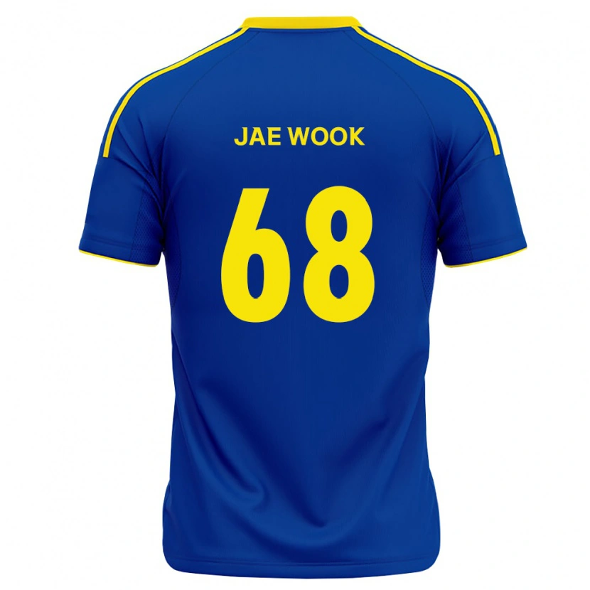 Danxen Mulher Camisola Jae-Wook Lee #68 Azul Real Amarelo Principal 2026/27 Camisa