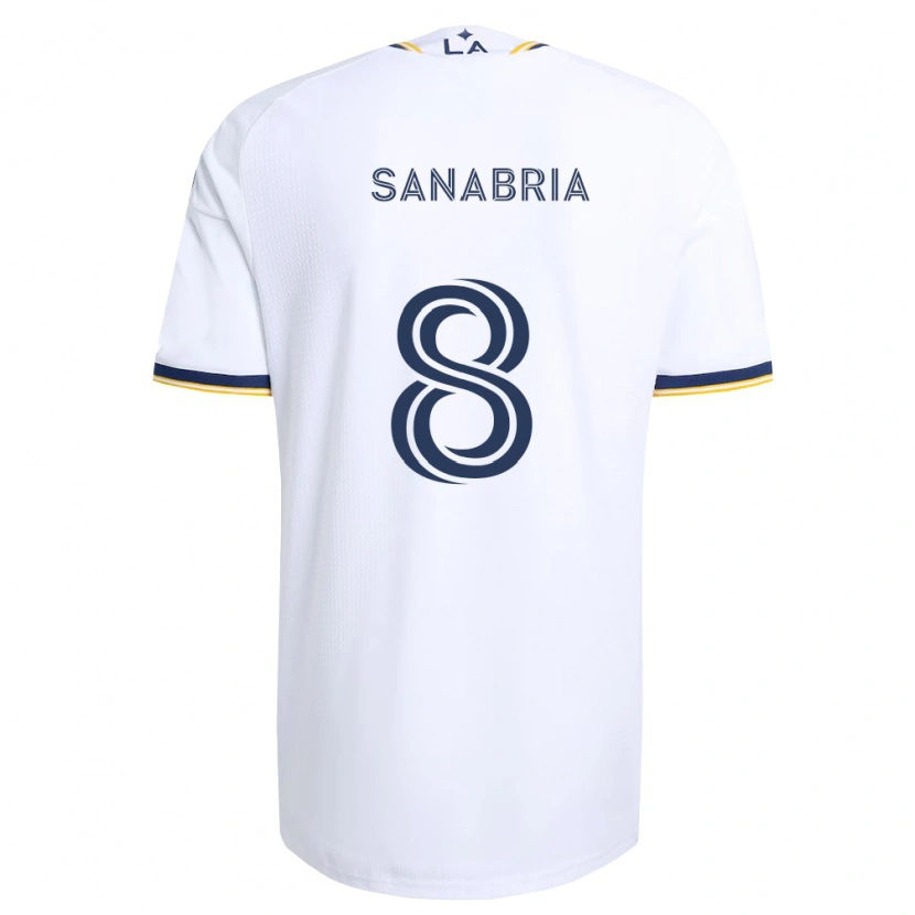 Danxen Mulher Camisola Lucas Sanabria #8 Azul E Branco Principal 2026/27 Camisa