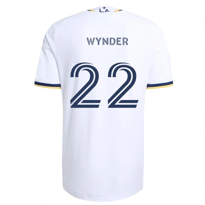Danxen Mulher Camisola Elijah Wynder #22 Azul E Branco Principal 2026/27 Camisa