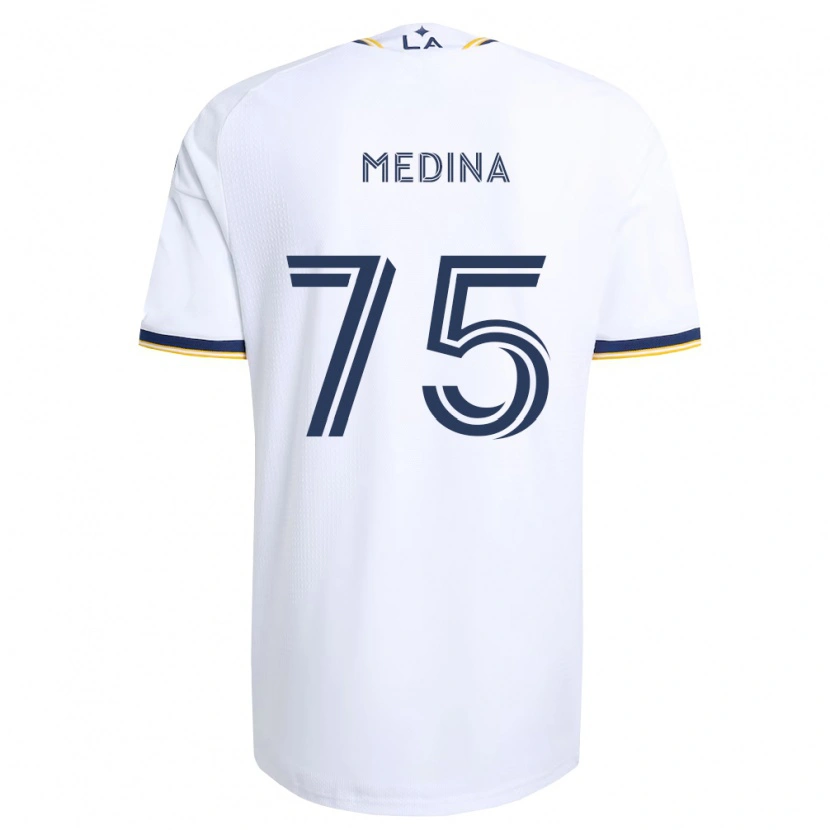 Danxen Mulher Camisola Aaron Medina #75 Azul E Branco Principal 2026/27 Camisa