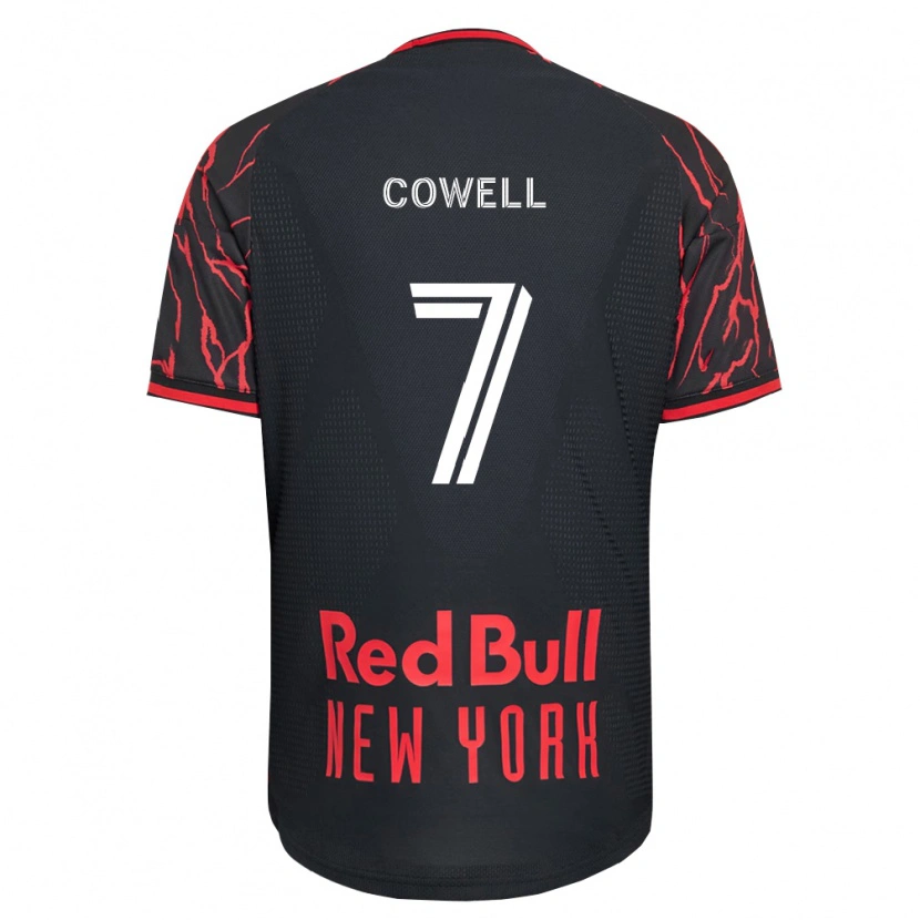 Danxen Mulher Camisola Cade Cowell #7 Vermelho Preto Branco Principal 2026/27 Camisa