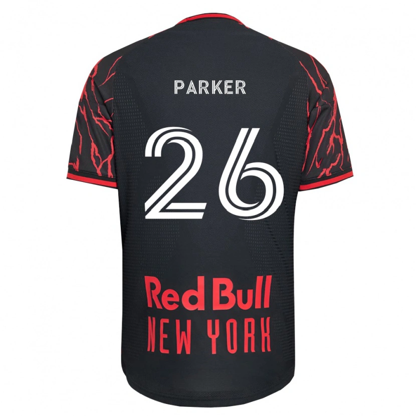 Danxen Mulher Camisola Tim Parker #26 Vermelho Preto Branco Principal 2026/27 Camisa