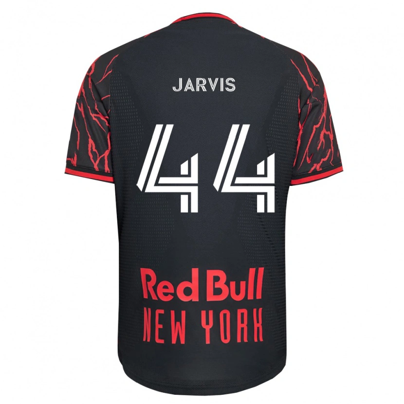 Danxen Mulher Camisola Aiden Jarvis #44 Vermelho Preto Branco Principal 2026/27 Camisa