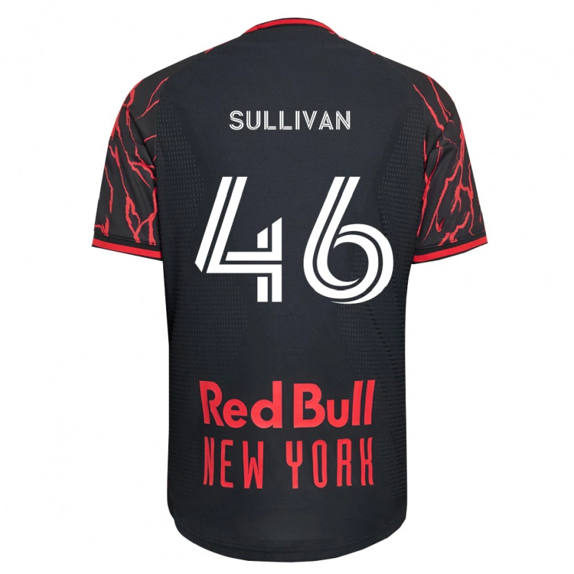 Danxen Mulher Camisola Dylan Sullivan #46 Vermelho Preto Branco Principal 2026/27 Camisa