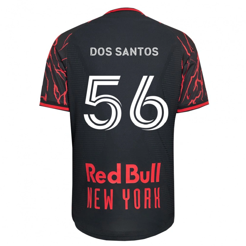 Danxen Mulher Camisola Matthew Dos Santos #56 Vermelho Preto Branco Principal 2026/27 Camisa