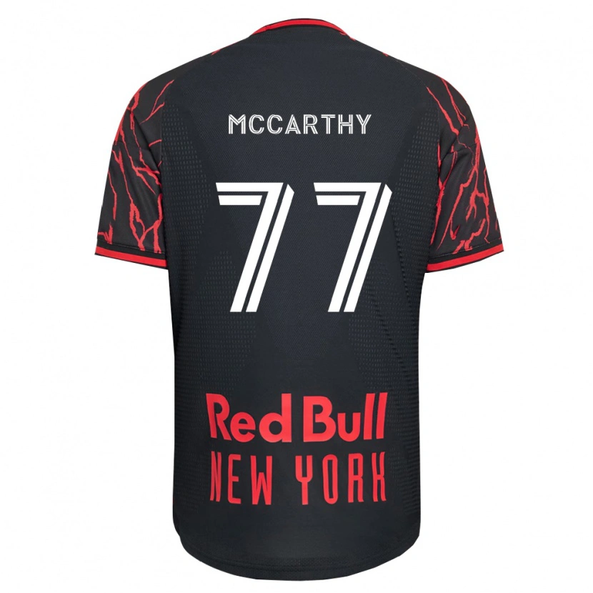 Danxen Mulher Camisola John Mccarthy #77 Vermelho Preto Branco Principal 2026/27 Camisa