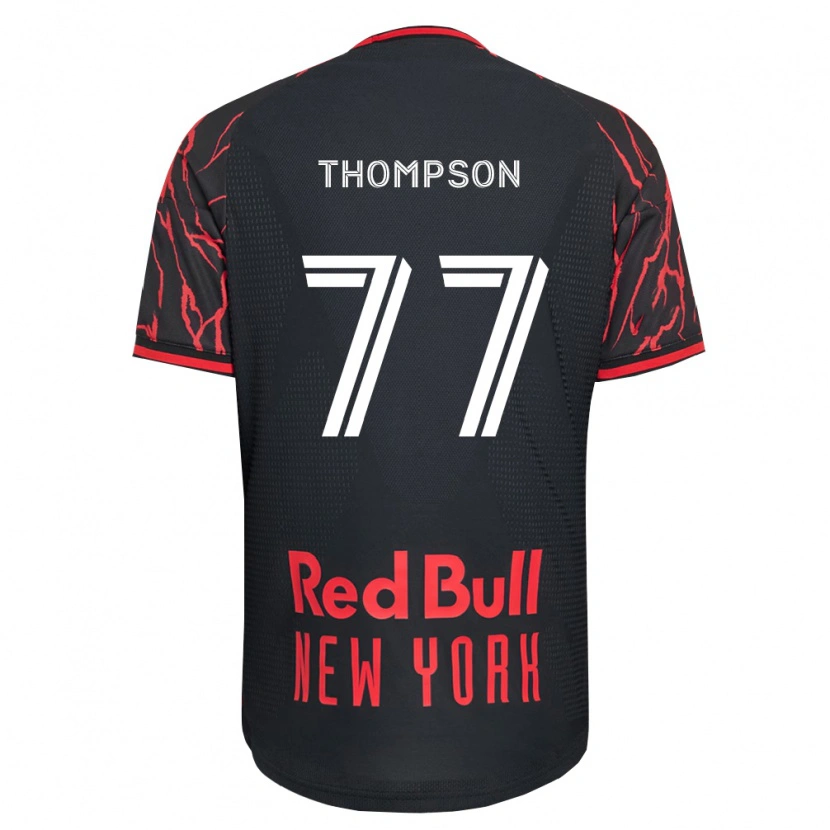 Danxen Mulher Camisola Amos Shapiro-Thompson #77 Vermelho Preto Branco Principal 2026/27 Camisa