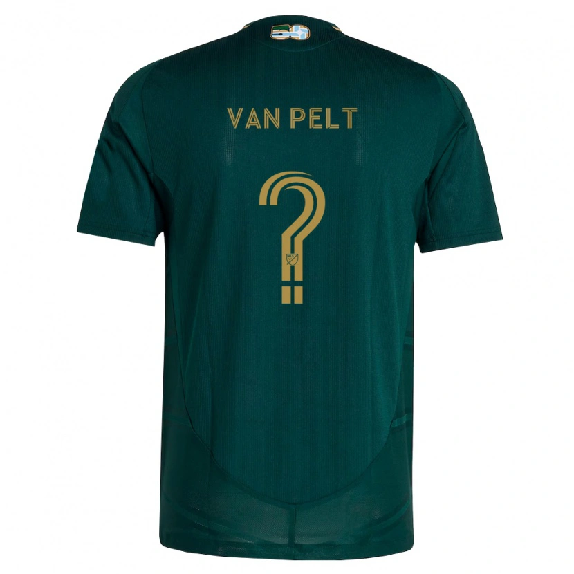 Danxen Mulher Camisola Kennan Van Pelt #0 Verde Escuro Marrom Principal 2026/27 Camisa