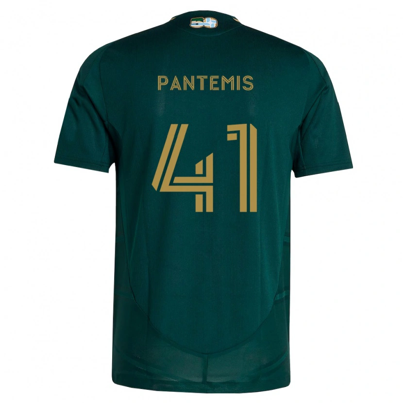 Danxen Mulher Camisola James Pantemis #41 Verde Escuro Marrom Principal 2026/27 Camisa