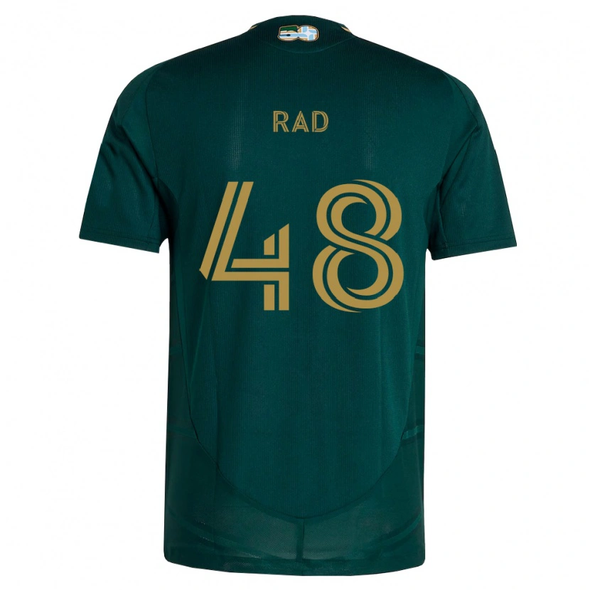 Danxen Mulher Camisola Kaveh Rad #48 Verde Escuro Marrom Principal 2026/27 Camisa