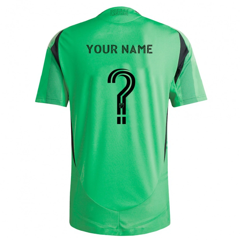 Danxen Mulher Camisola Seu Nome #0 Verde Esmeralda Preto Principal 2026/27 Camisa