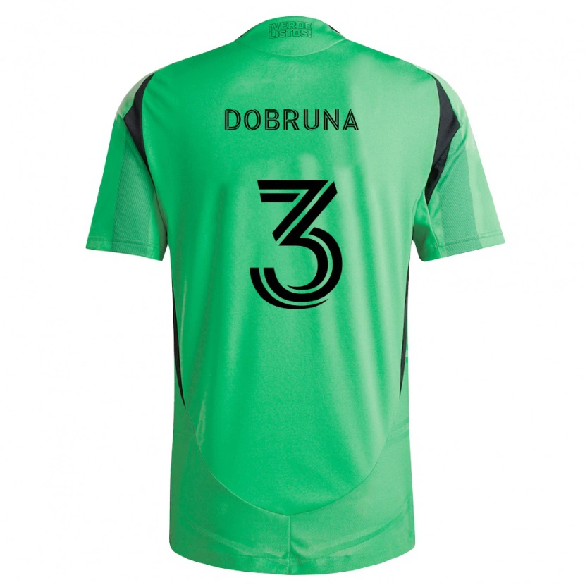 Danxen Mulher Camisola Dren Dobruna #3 Verde Esmeralda Preto Principal 2026/27 Camisa