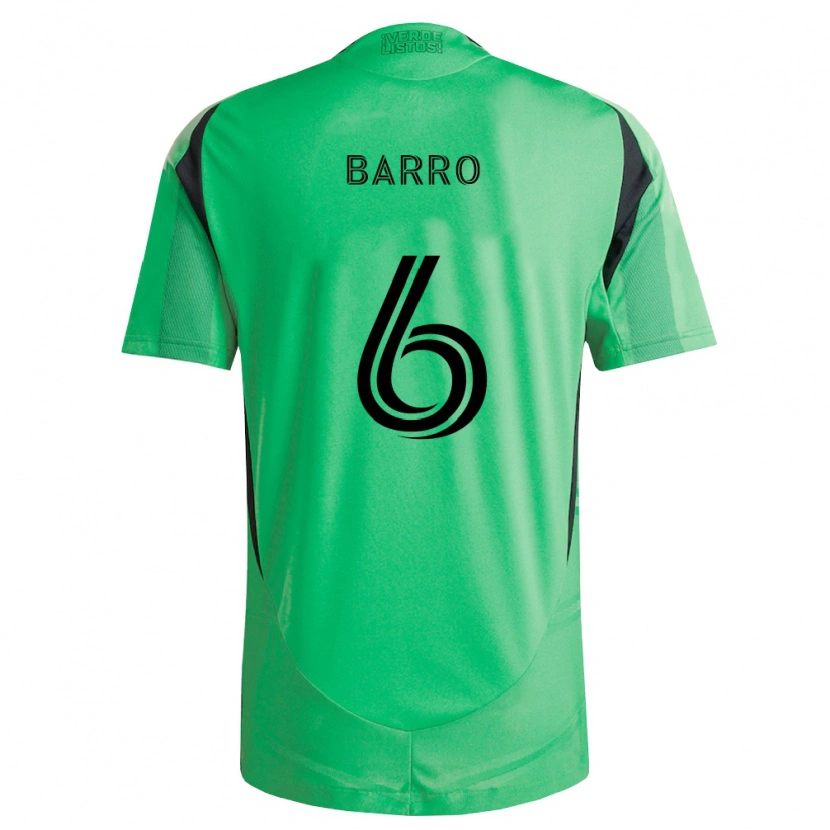 Danxen Mulher Camisola Djakaría Barro #6 Verde Esmeralda Preto Principal 2026/27 Camisa