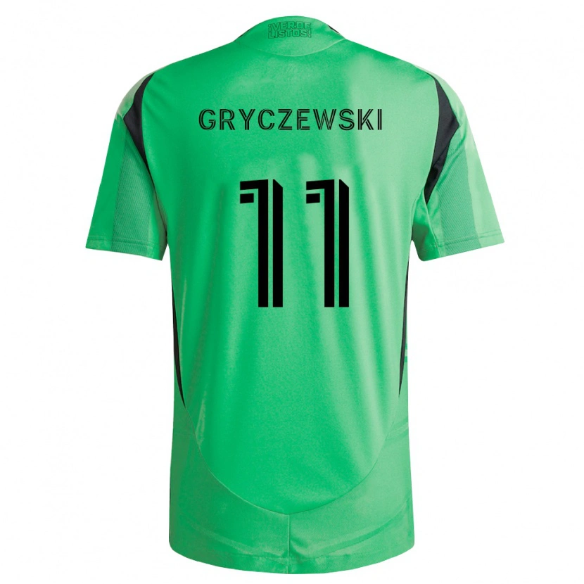 Danxen Mulher Camisola Patrick Gryczewski #11 Verde Esmeralda Preto Principal 2026/27 Camisa
