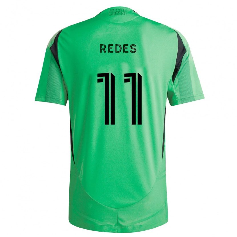 Danxen Mulher Camisola Rodney Redes #11 Verde Esmeralda Preto Principal 2026/27 Camisa
