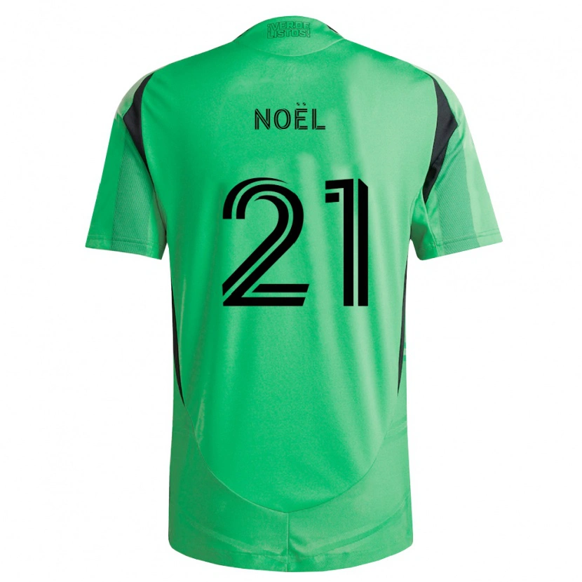 Danxen Mulher Camisola Valentin Noël #21 Verde Esmeralda Preto Principal 2026/27 Camisa