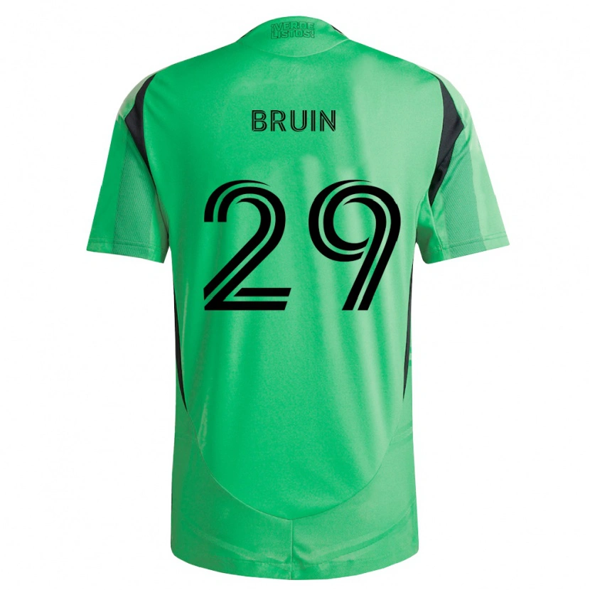 Danxen Mulher Camisola Will Bruin #29 Verde Esmeralda Preto Principal 2026/27 Camisa