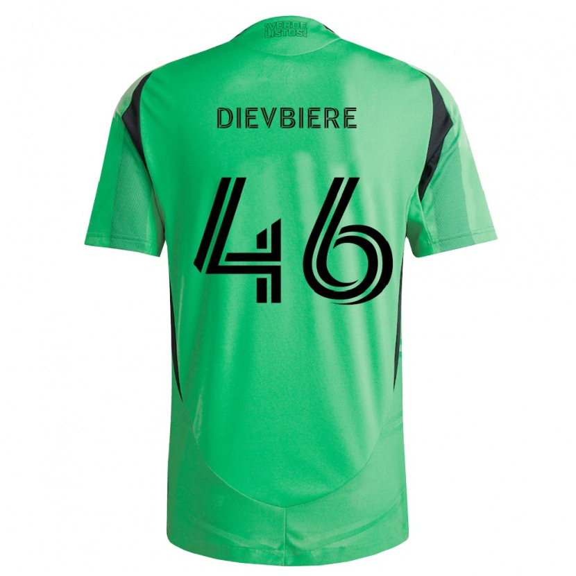 Danxen Mulher Camisola Vona Dievbiere #46 Verde Esmeralda Preto Principal 2026/27 Camisa