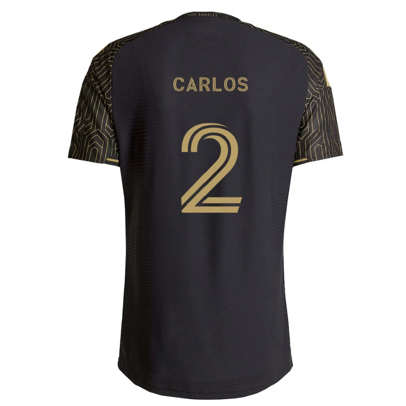 Danxen Mulher Camisola Aidan Carlos #2 Marrom Preto Principal 2026/27 Camisa