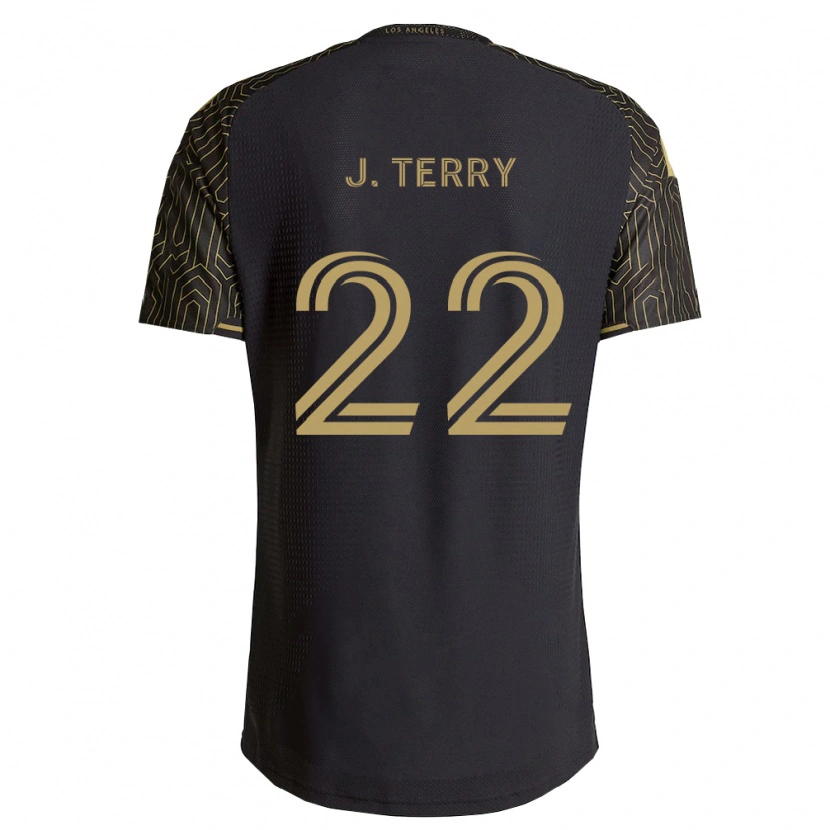 Danxen Mulher Camisola Jude Terry #22 Marrom Preto Principal 2026/27 Camisa