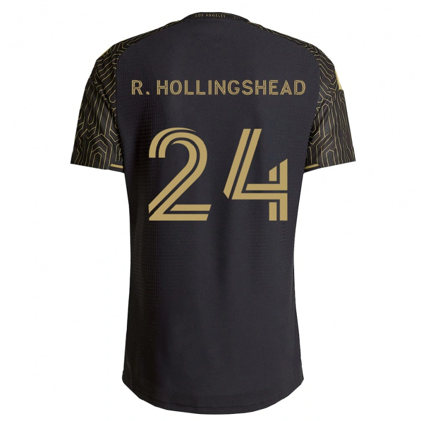 Danxen Mulher Camisola Ryan Hollingshead #24 Marrom Preto Principal 2026/27 Camisa