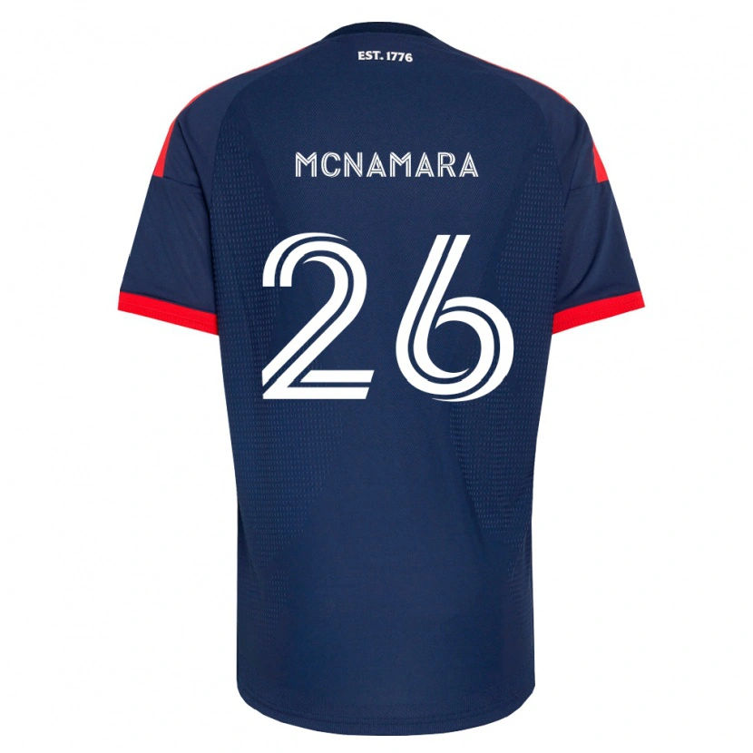 Danxen Mulher Camisola Tommy Mcnamara #26 Azul Real Vermelho Branco Principal 2026/27 Camisa