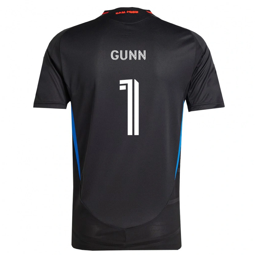 Danxen Mulher Camisola Angus Gunn #1 Azul Branco Preto Principal 2026/27 Camisa