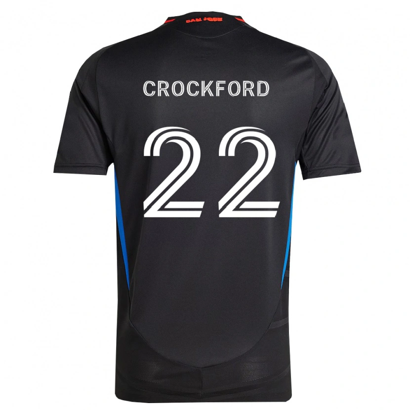 Danxen Mulher Camisola Nate Crockford #22 Azul Branco Preto Principal 2026/27 Camisa