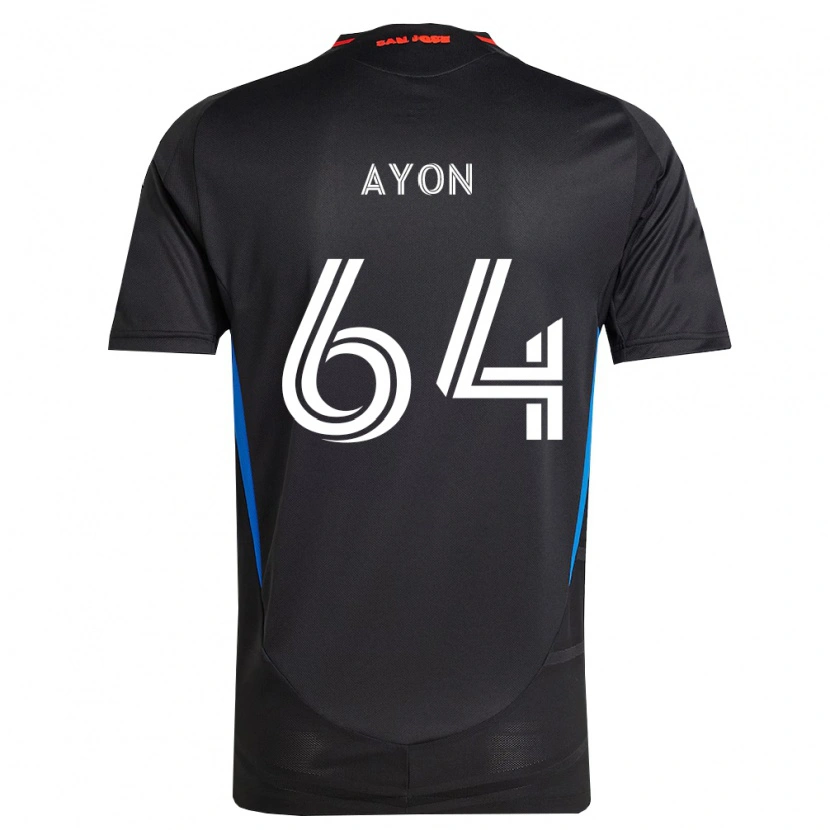 Danxen Mulher Camisola Jerry Ayon #64 Azul Branco Preto Principal 2026/27 Camisa