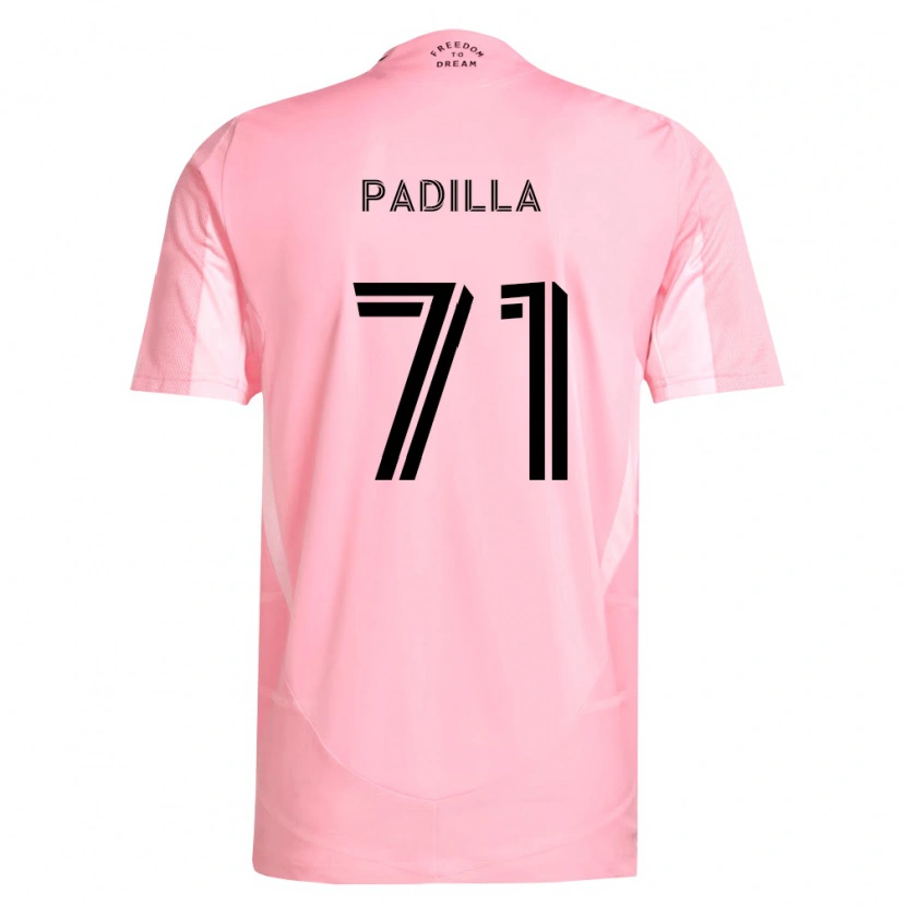 Danxen Mulher Camisola Alexander Padilla #71 Rosa Preto Principal 2026/27 Camisa