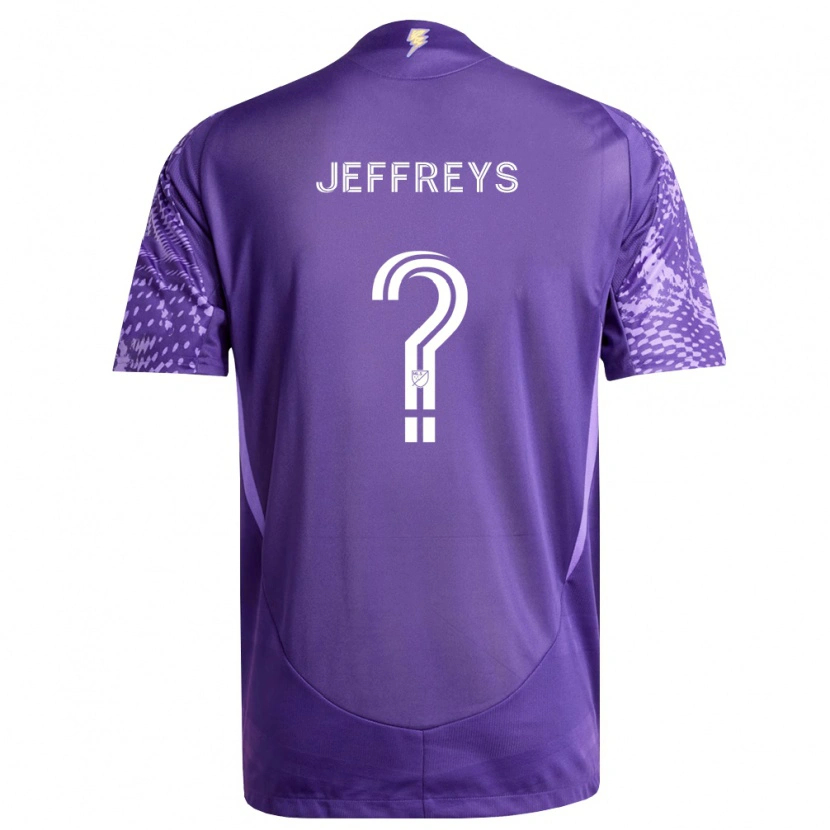 Danxen Mulher Camisola Tj Jeffreys #0 Roxo Branco Principal 2026/27 Camisa