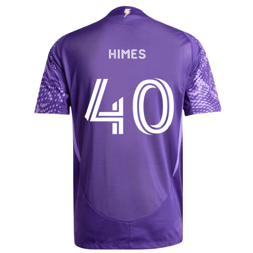Danxen Mulher Camisola Tristan Himes #40 Roxo Branco Principal 2026/27 Camisa