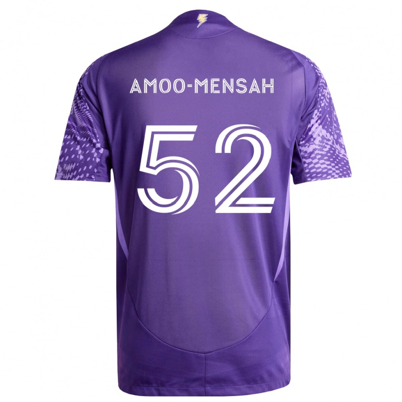 Danxen Mulher Camisola Parker Amoo-Mensah #52 Roxo Branco Principal 2026/27 Camisa